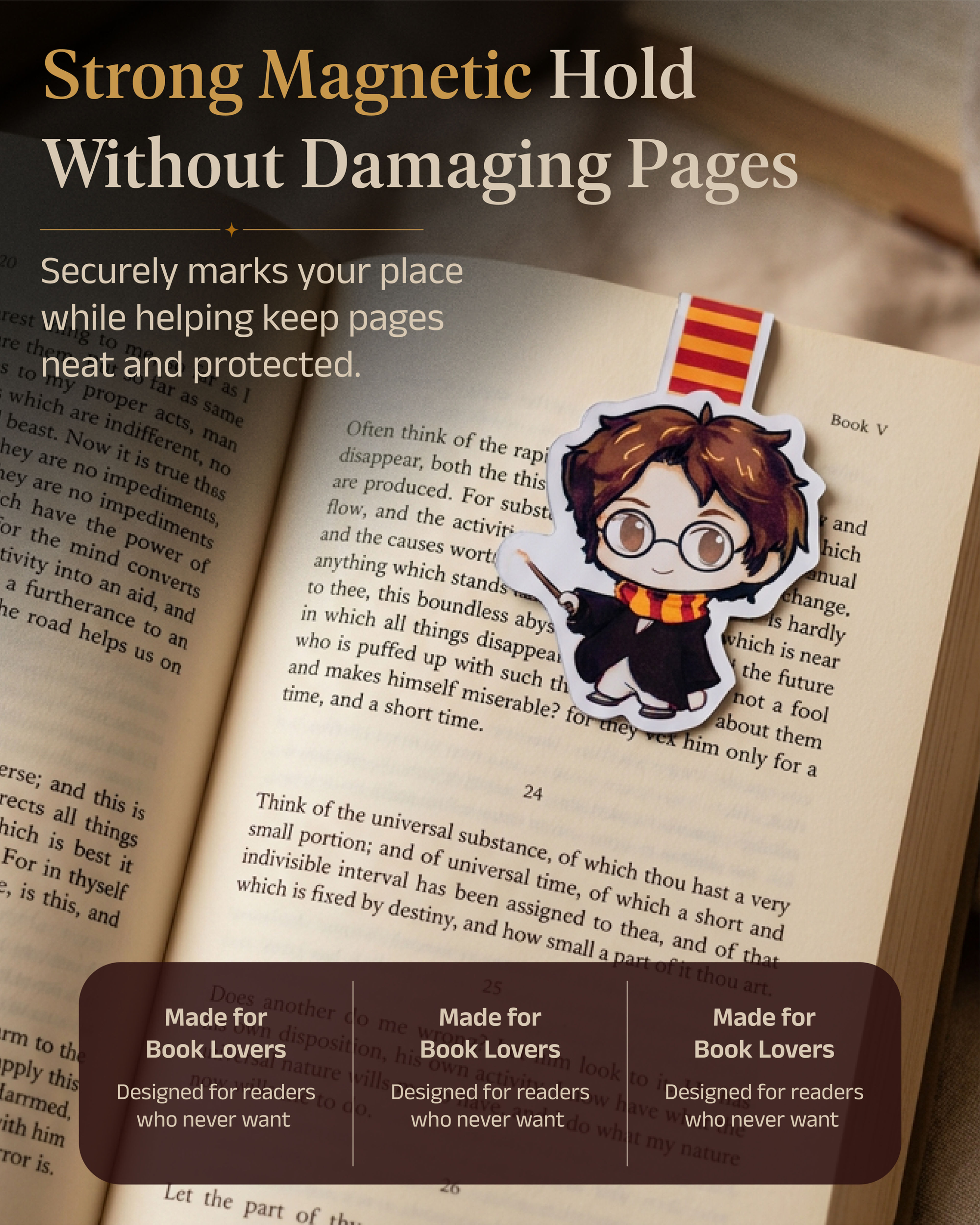 Wizard Magnetic Bookmarks — View 2