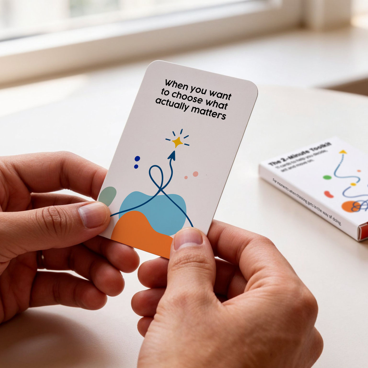 The 2 Min Toolkit- Action Affirmation Cards — View 5