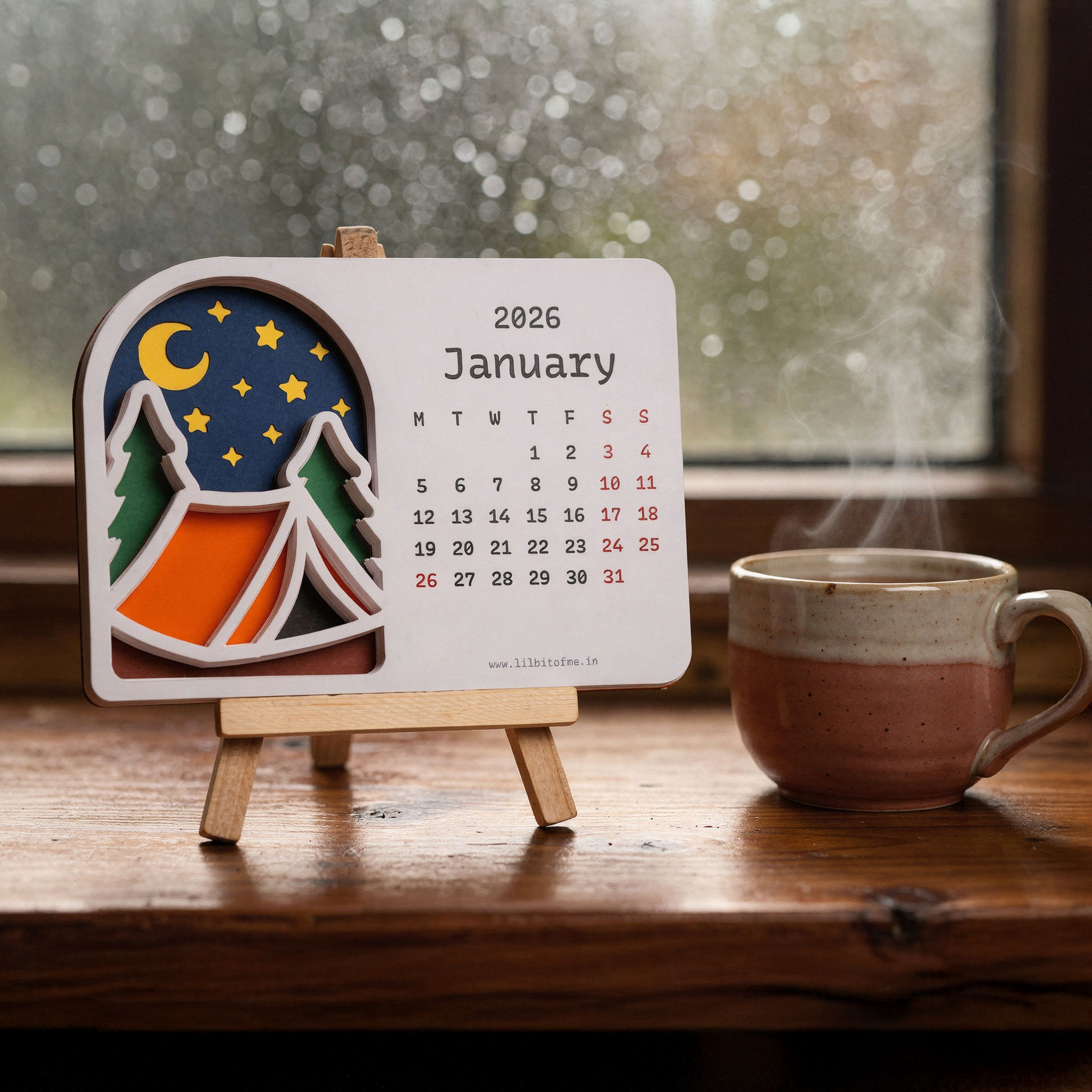 Camp Desk Calendar — View 4