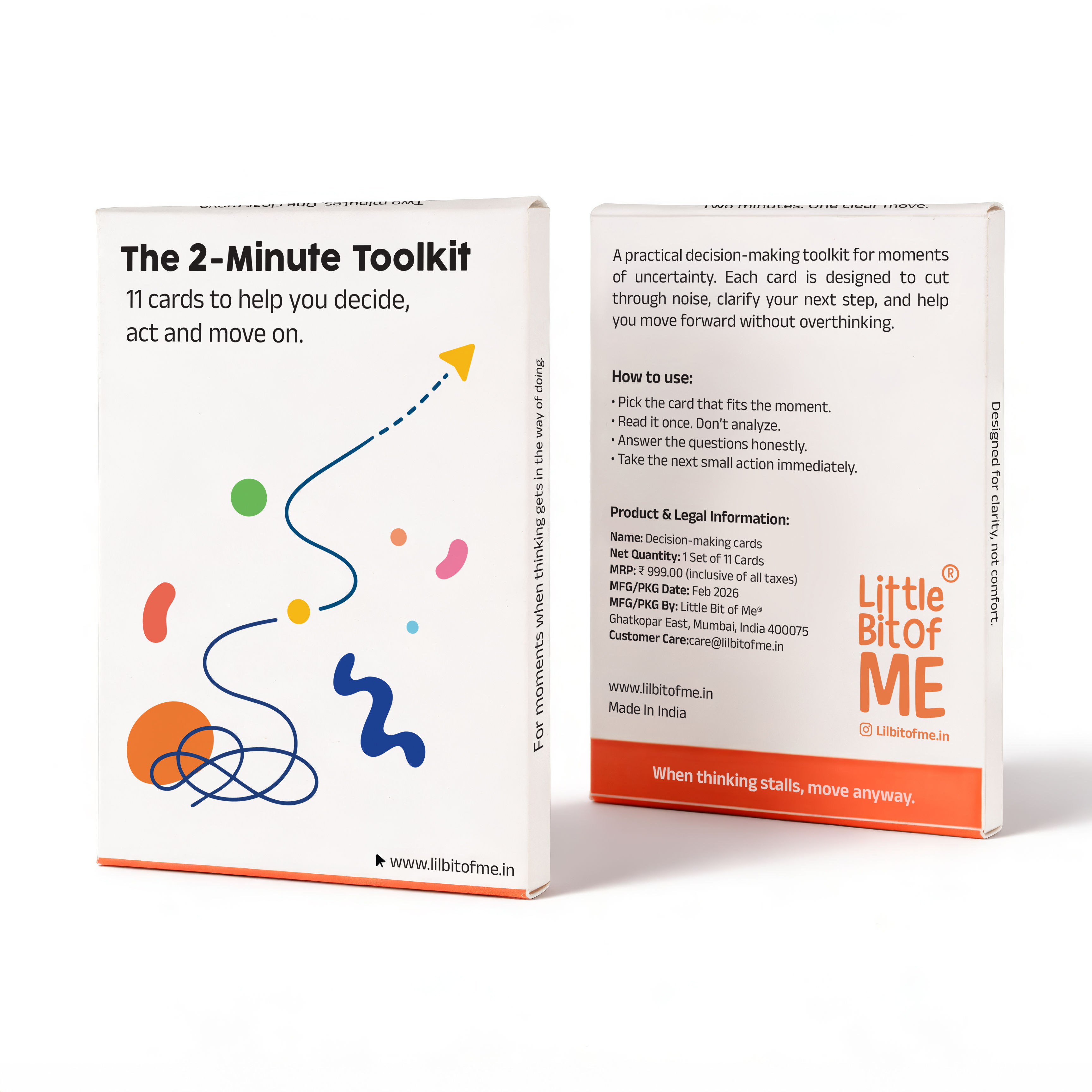 The 2 Min Toolkit- Action Affirmation Cards — View 8