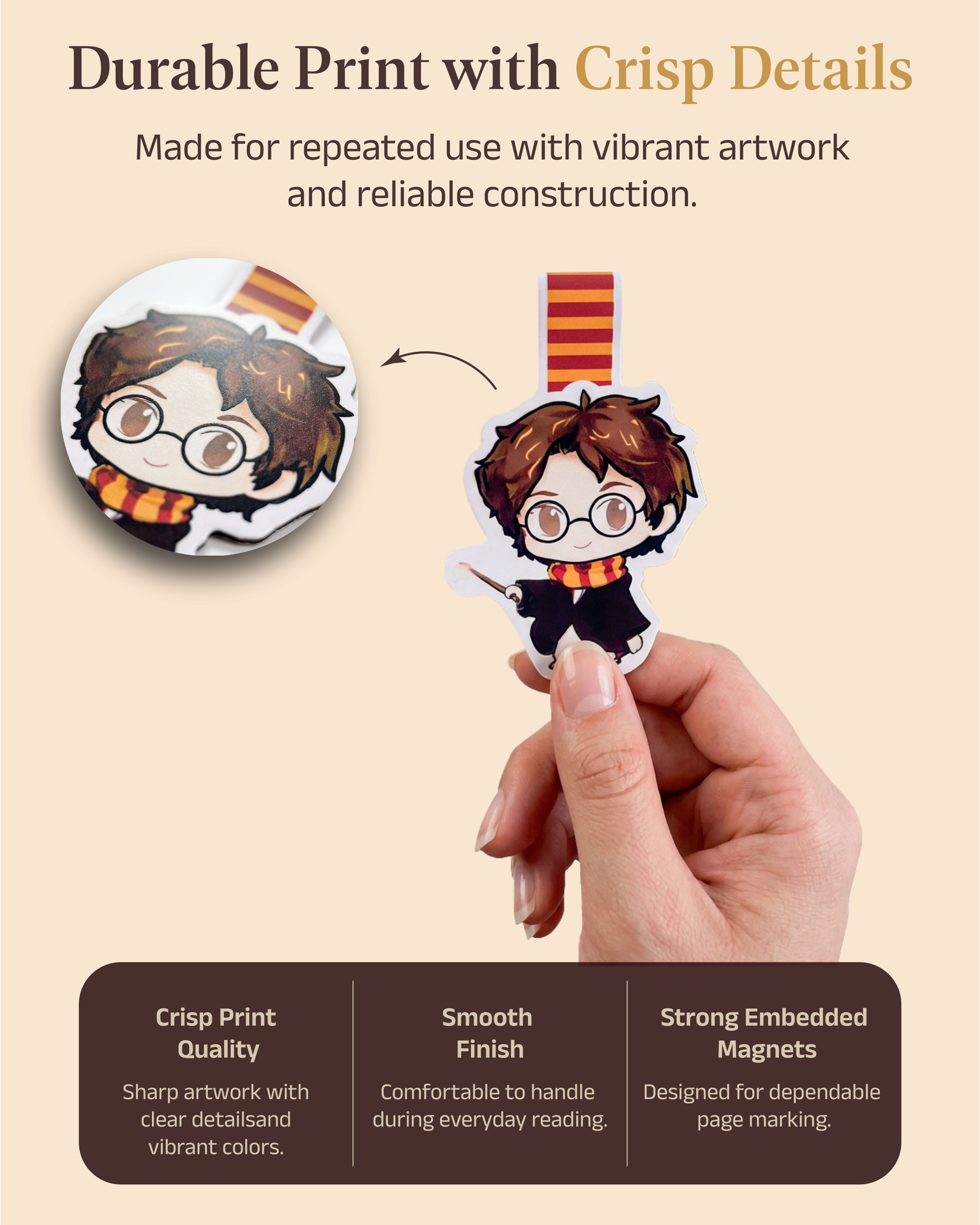 Wizard Magnetic Bookmarks — View 6