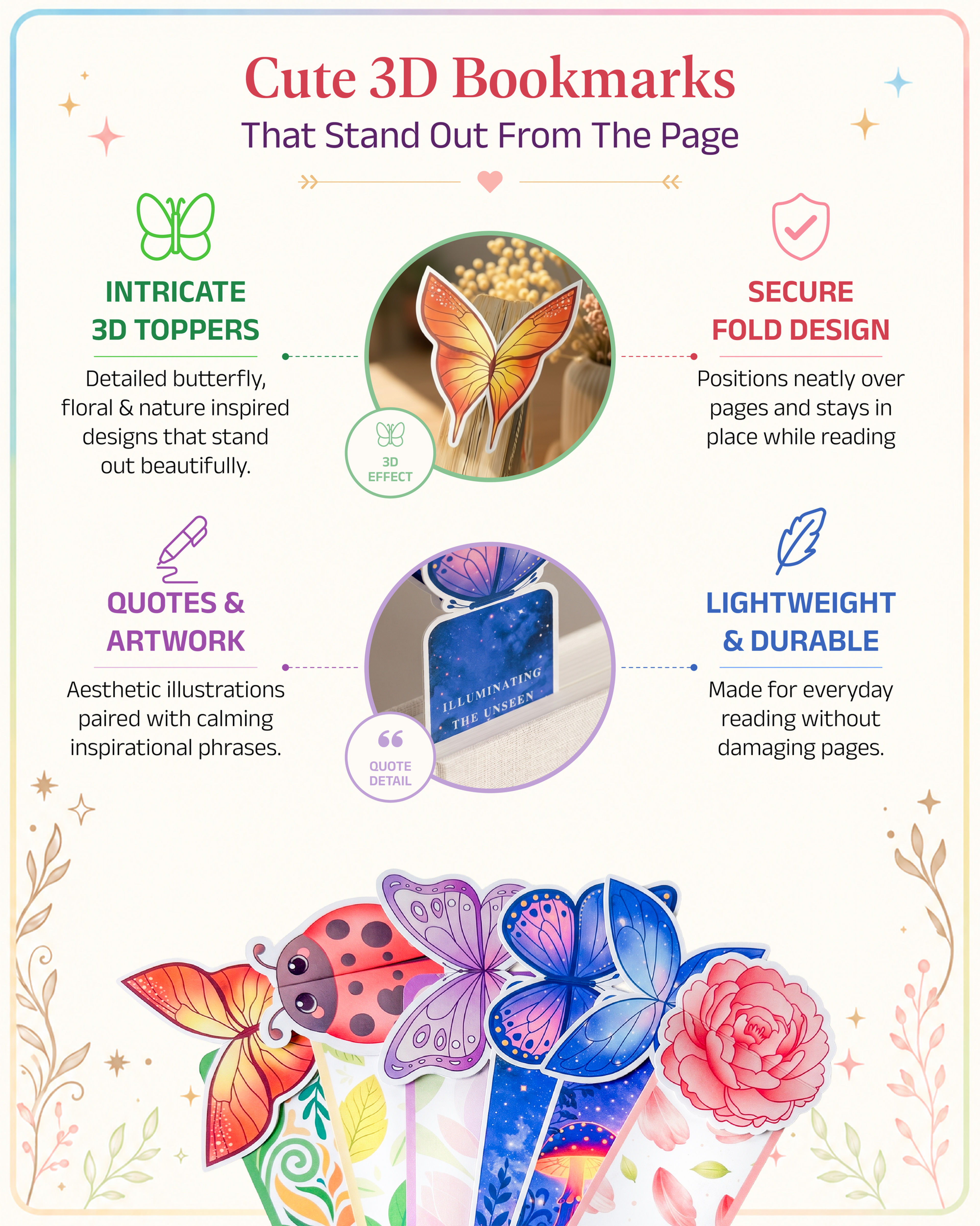 Butterfly Bookmarks — View 5