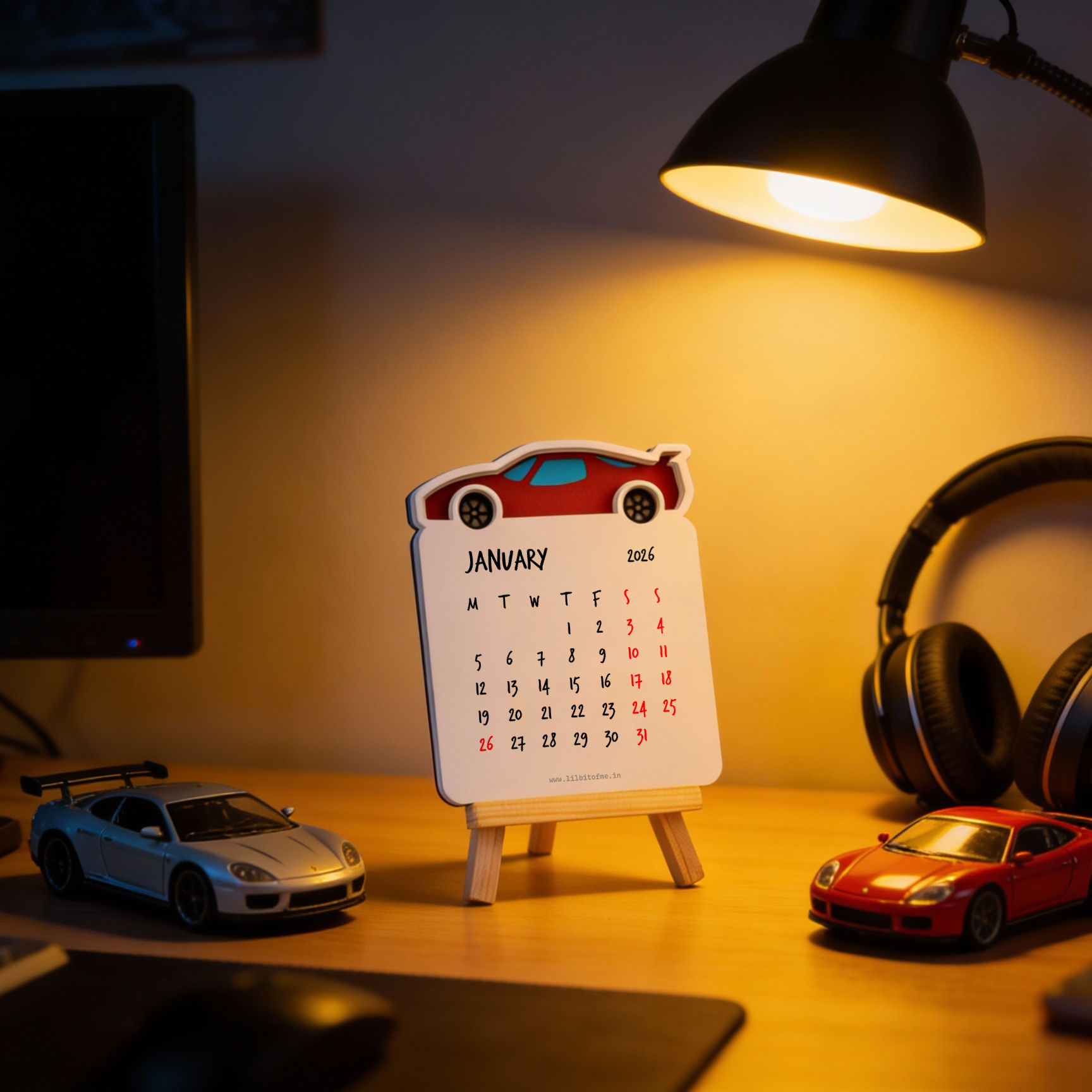 Car Desk Calendar — View 5