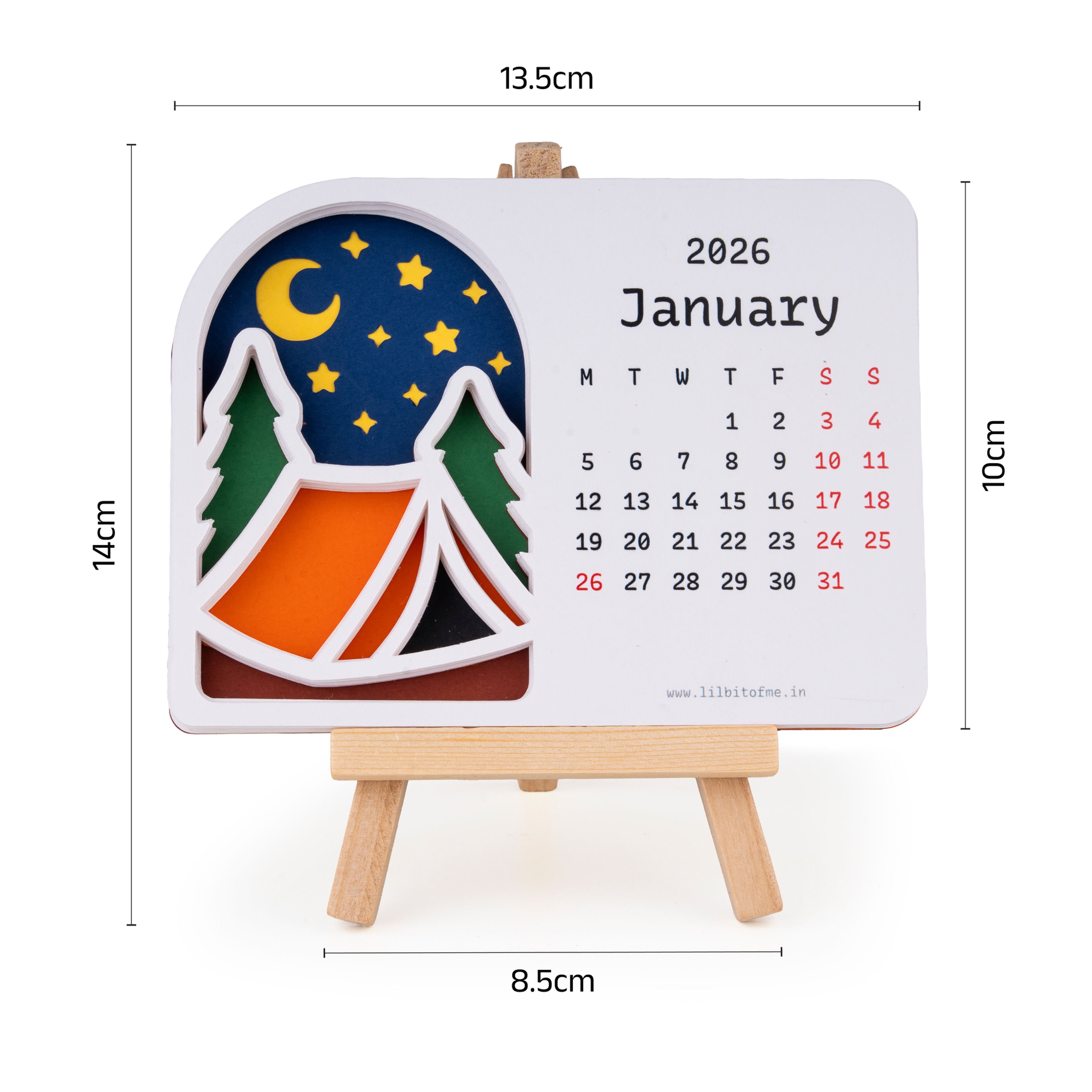 Camp Desk Calendar — View 8