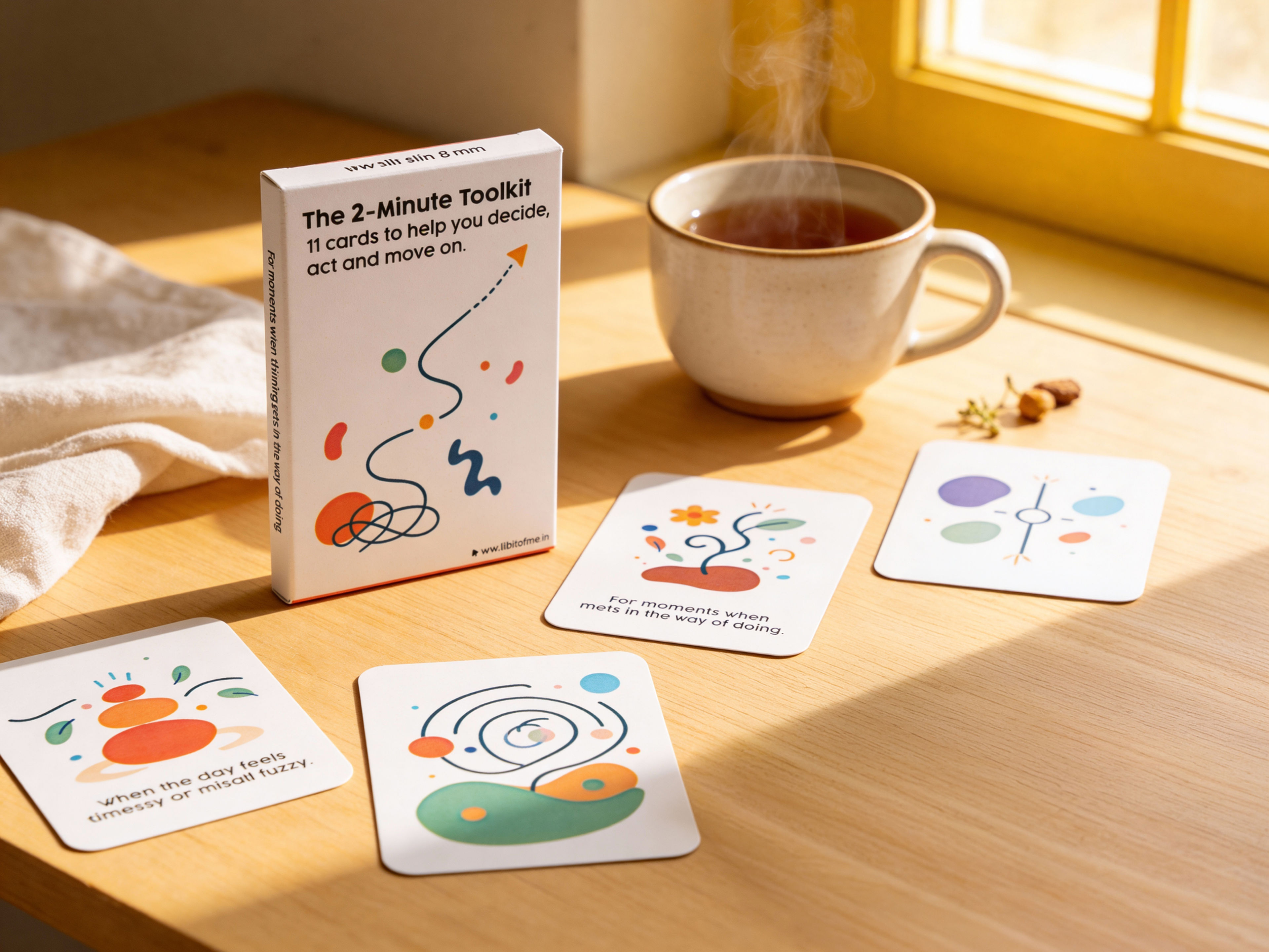 The 2 Min Toolkit- Action Affirmation Cards — View 7