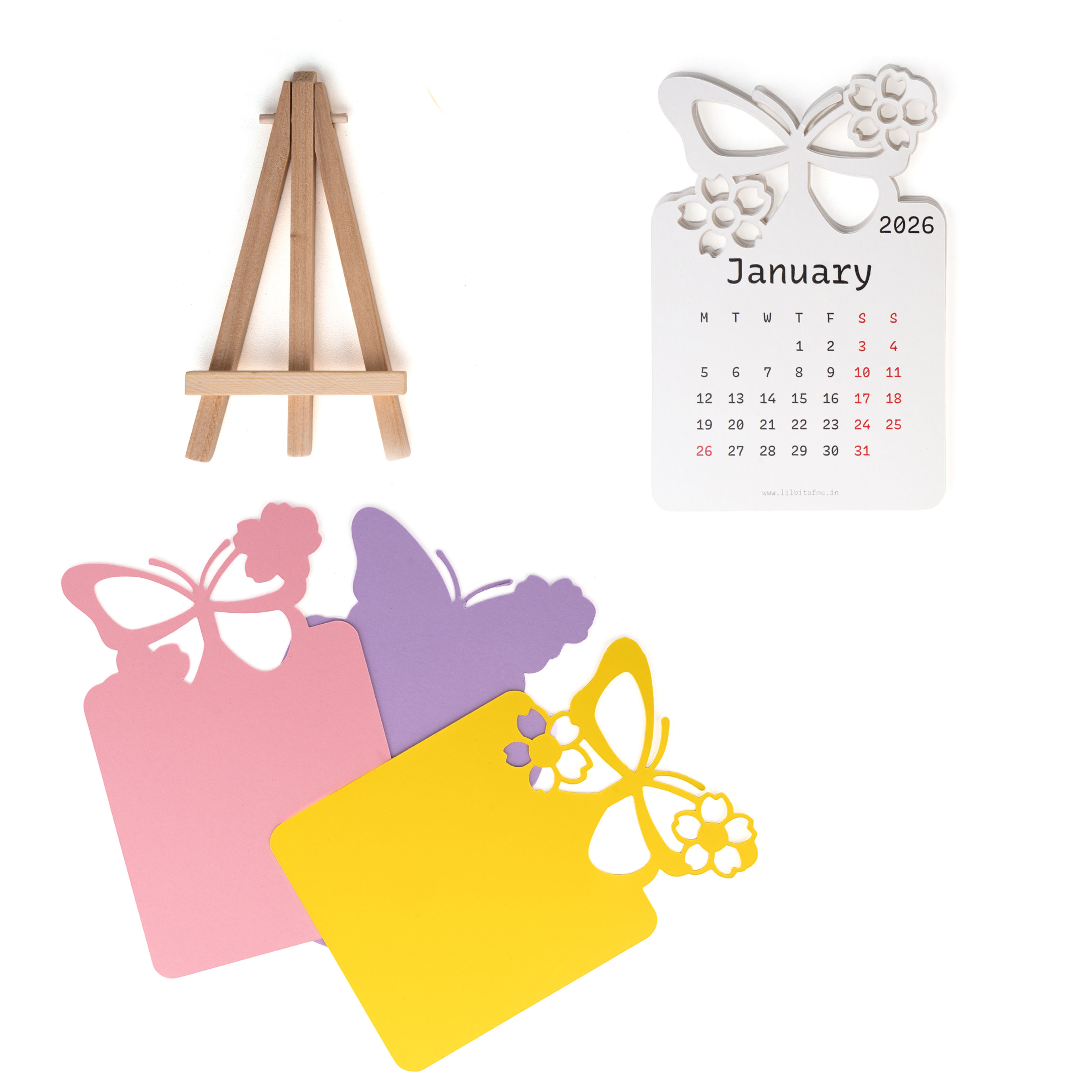 Butterfly Desk Calendar — View 10