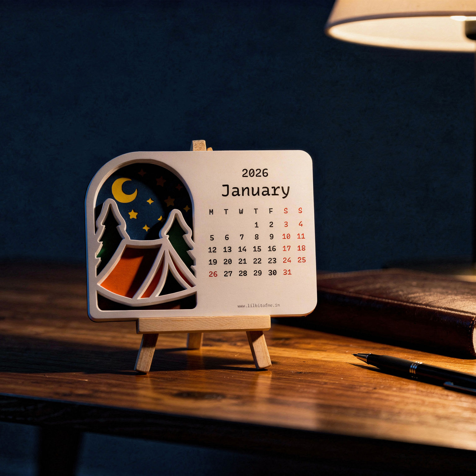 Camp Desk Calendar — View 6