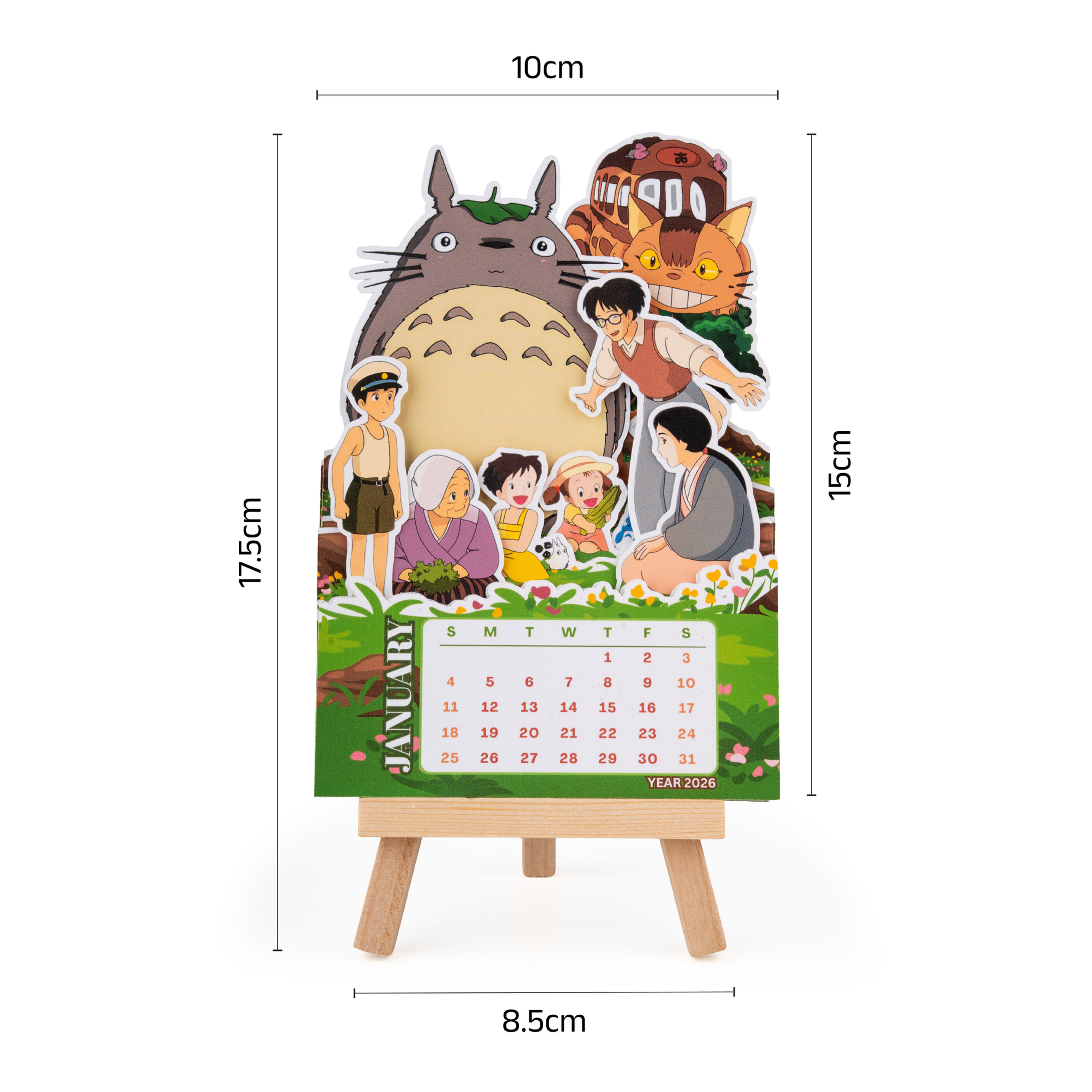 Anime Inspired Desk Calendar — View 11