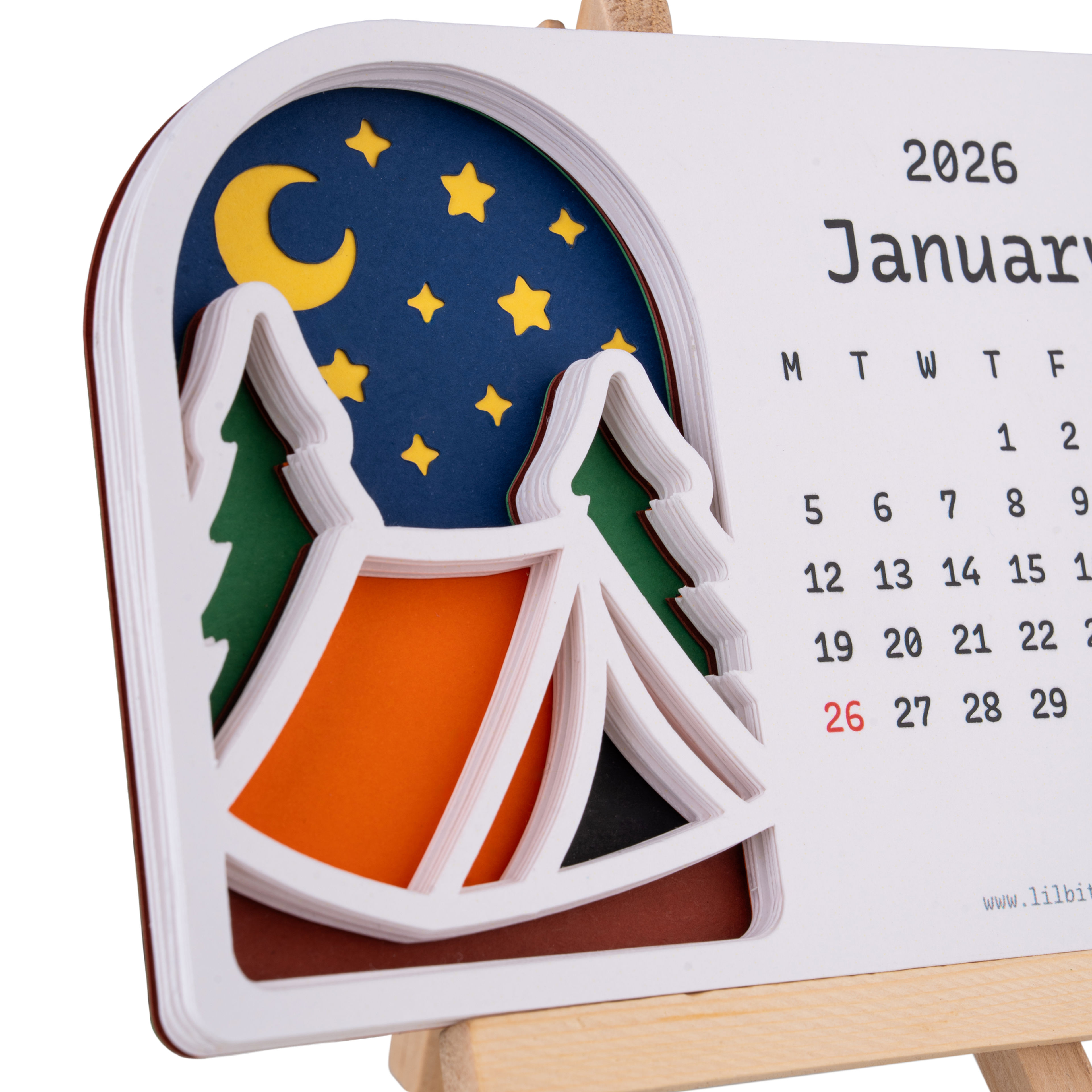 Camp Desk Calendar — View 9