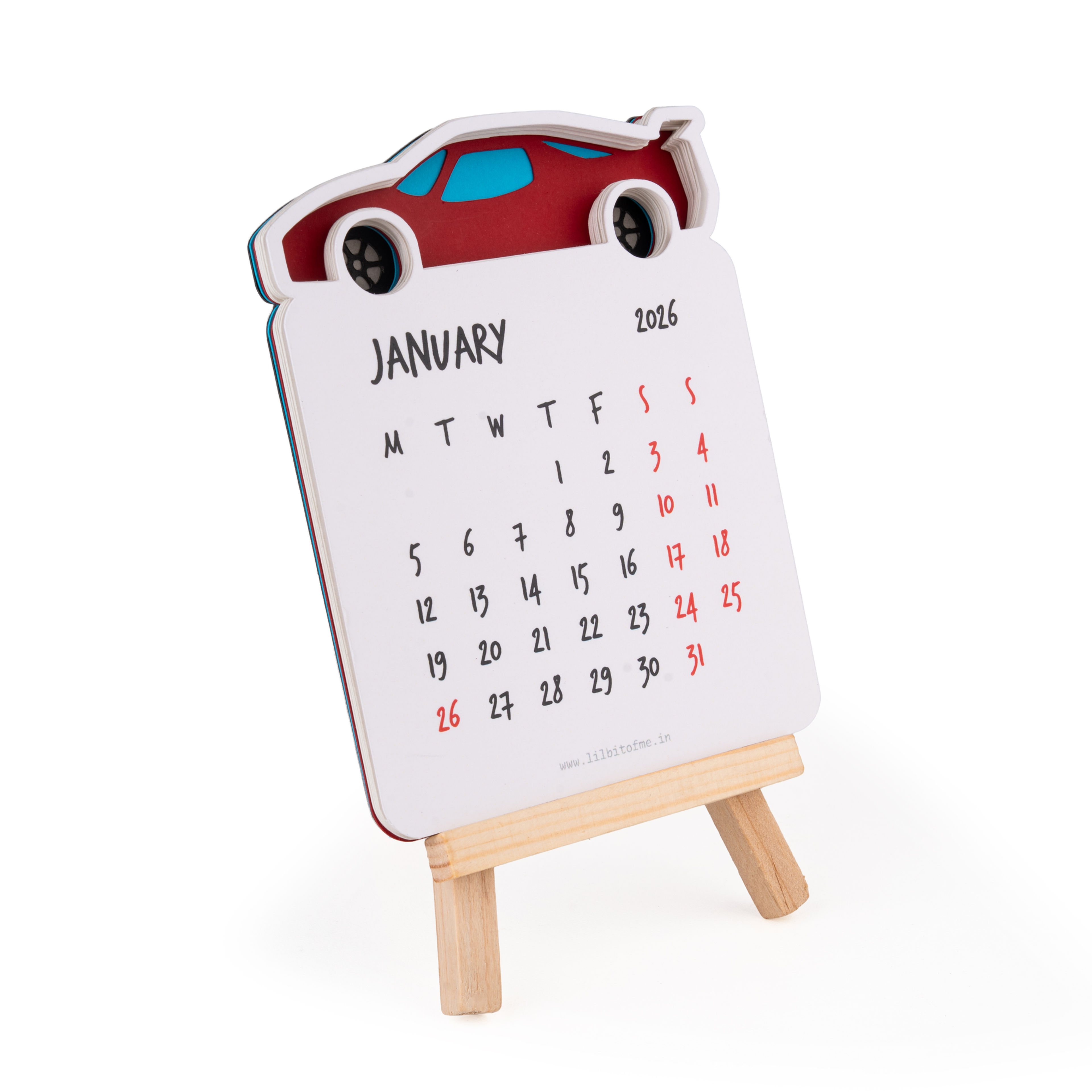 Car Desk Calendar — View 4