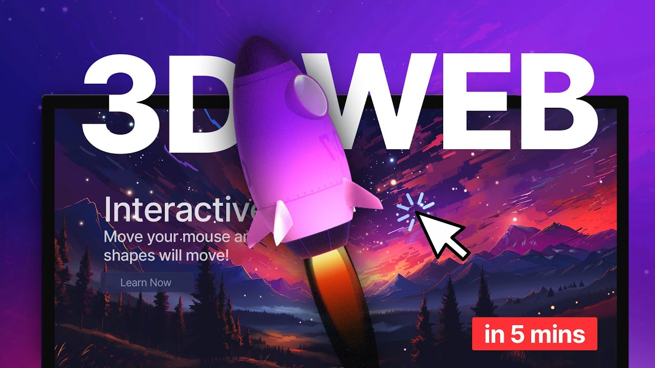 How to Create Stunning 3D Website Designs Without Writing a Single Line of Code