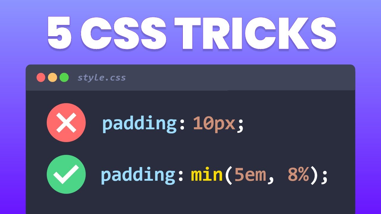 5 CSS Tips and Tricks