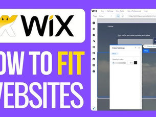 How to Make Your Wix Website Fit All Screens