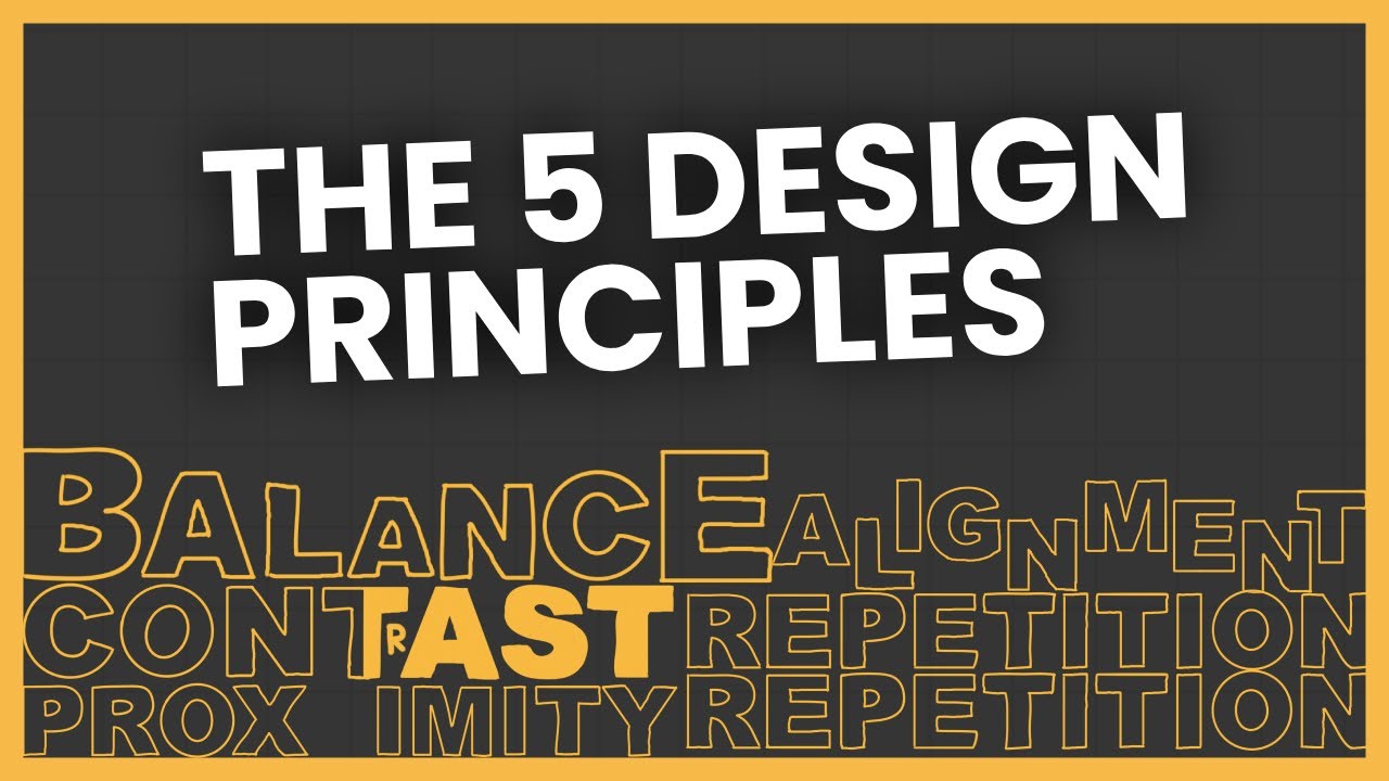 5 Design Principles for Web Design