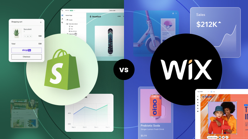 Shopify vs Wix in 2024