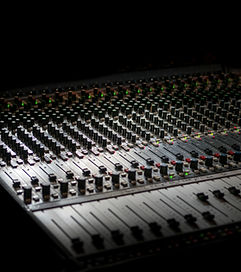 Console de mixage audio