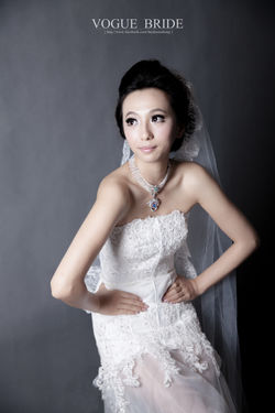 韓式婚紗造型作品