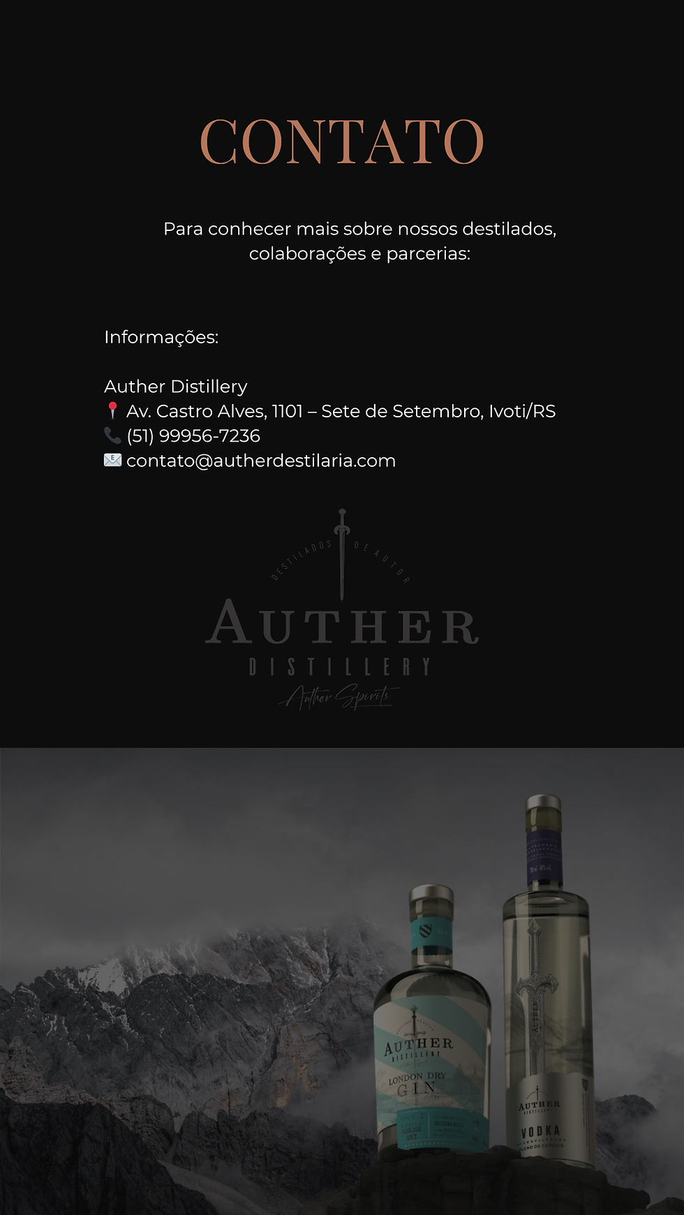 Passo a passo experiêcia Auther