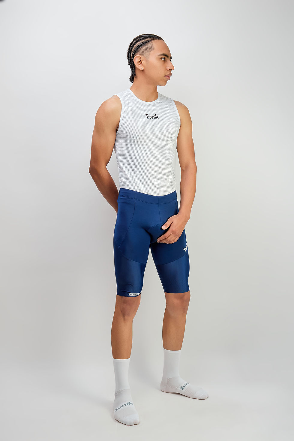 Miniatura: PANTALONETA ONIX SIN CARGADERA AZUL OSCURO MASCULINO