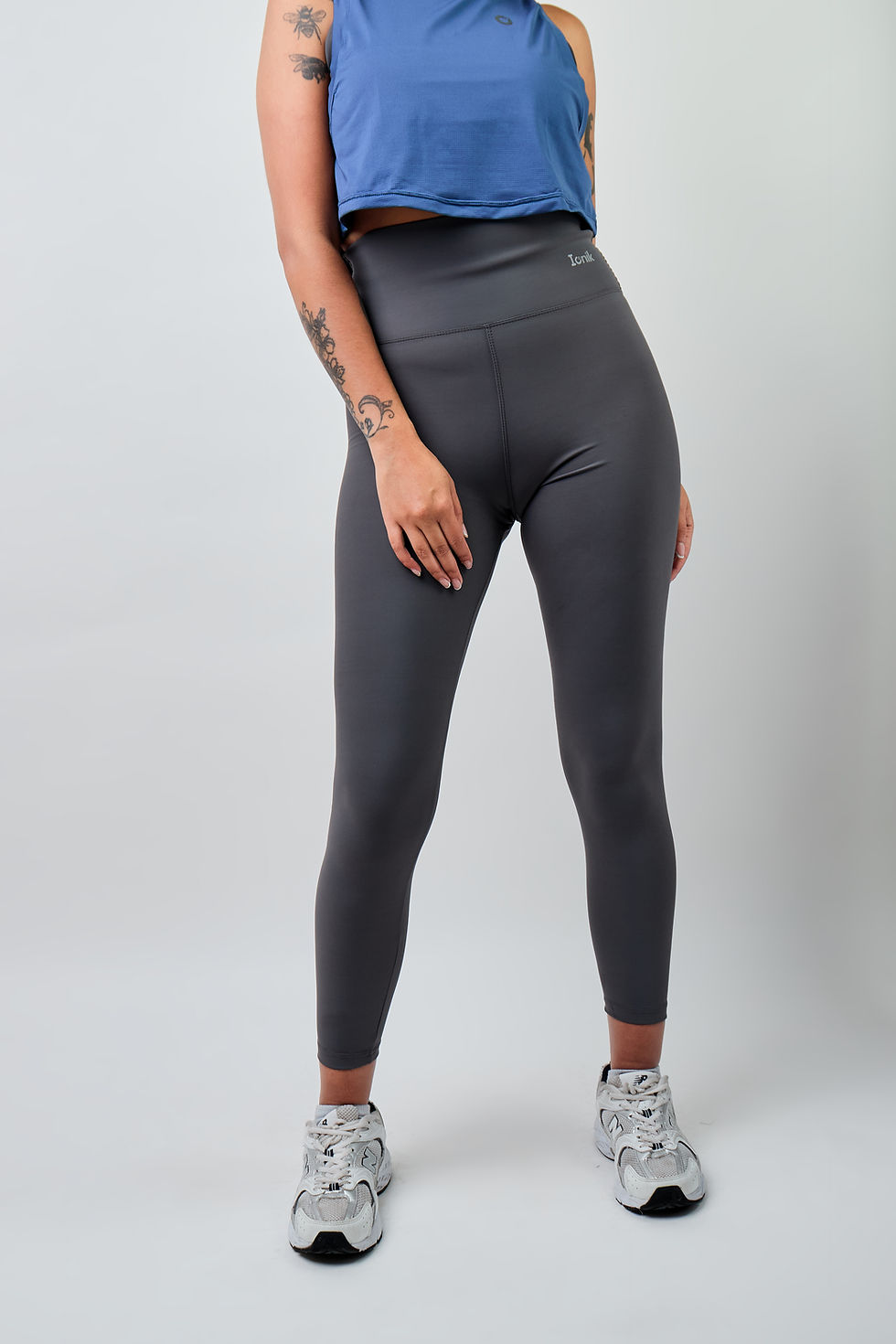 Miniatura: LEGGING DAMA BASIC CONTROL GRIS OSCURO