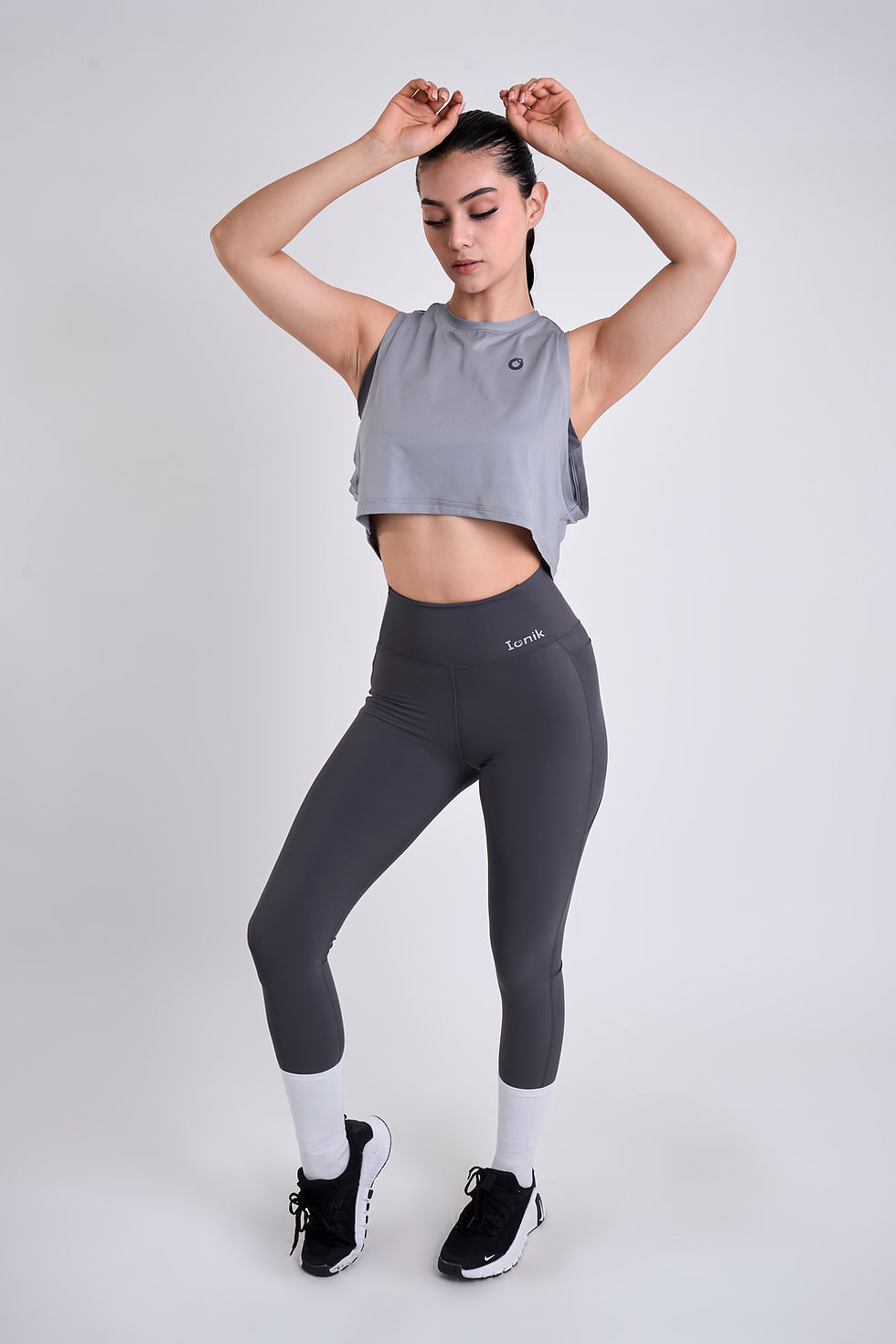 Miniatura: CROP TOP TANK GRIS