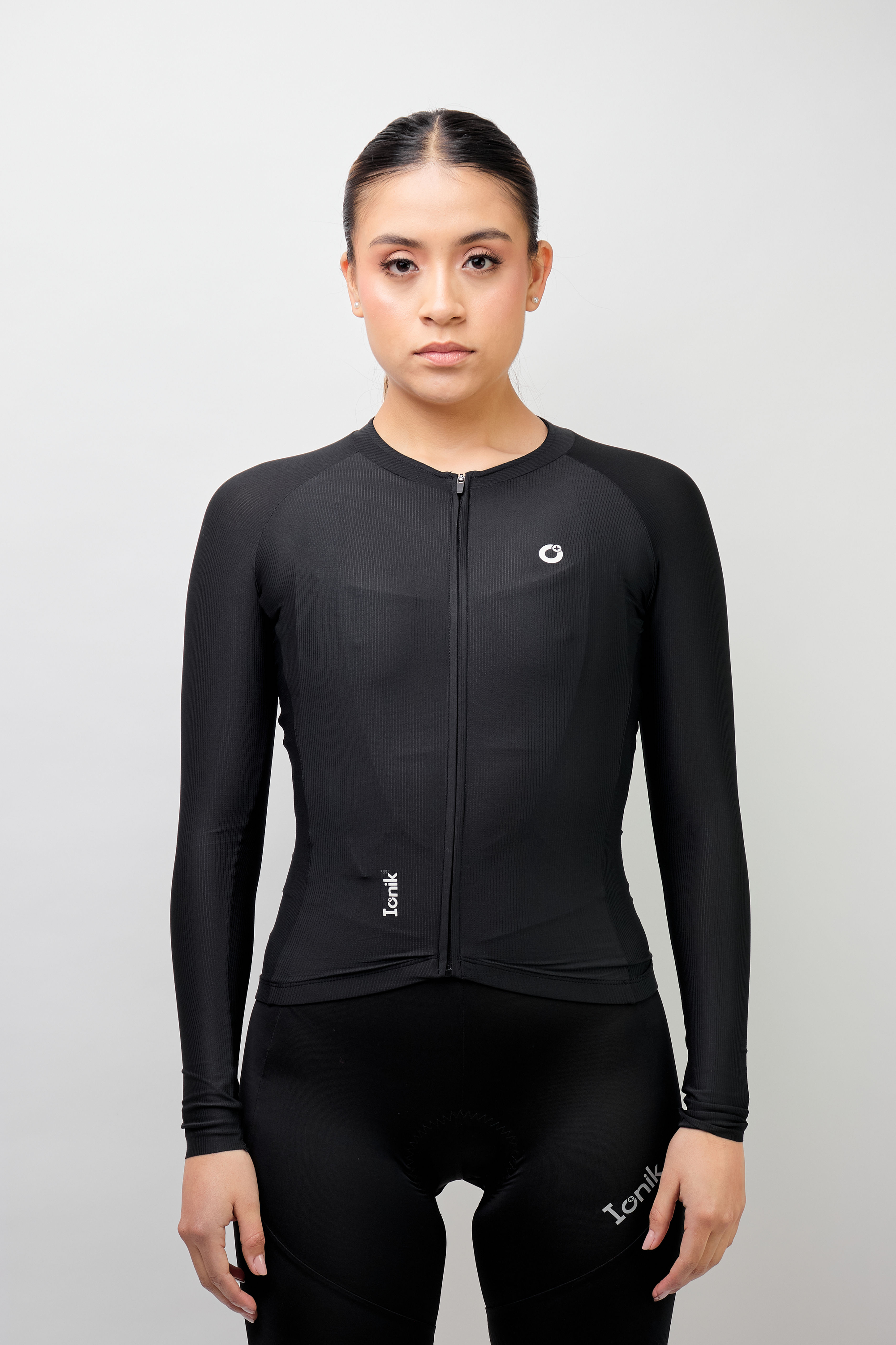 JERSEY START FEMENINO MANGA LARGA NEGRO