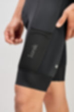 Miniatura: PANTALONETA MASCULINA NEGRA PARA GRAVEL
