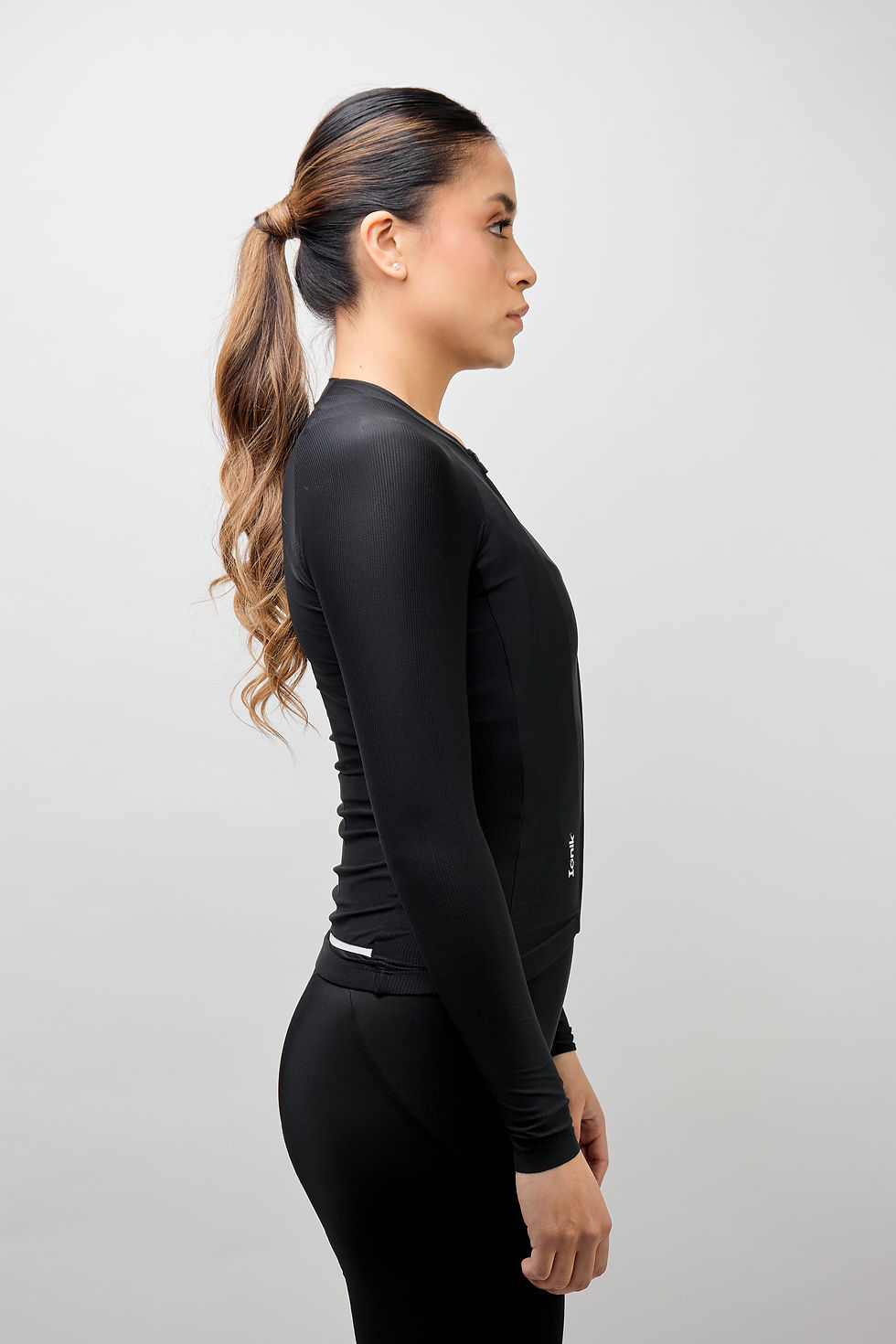 Miniatura: JERSEY START FEMENINO MANGA LARGA NEGRO