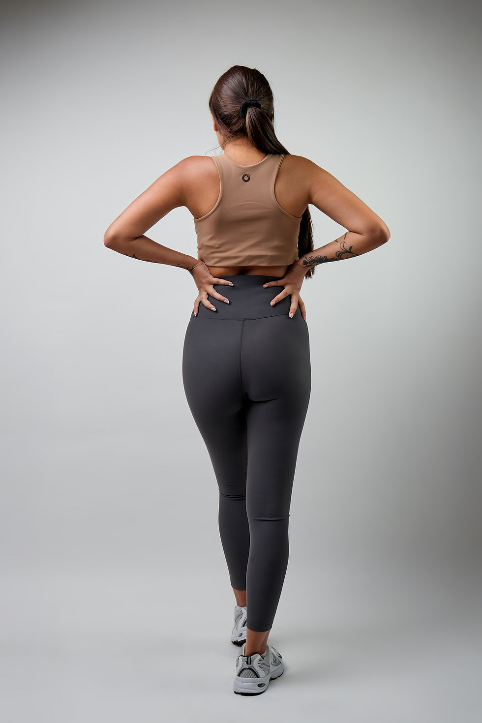 Miniatura: LEGGING DAMA BASIC CONTROL GRIS OSCURO