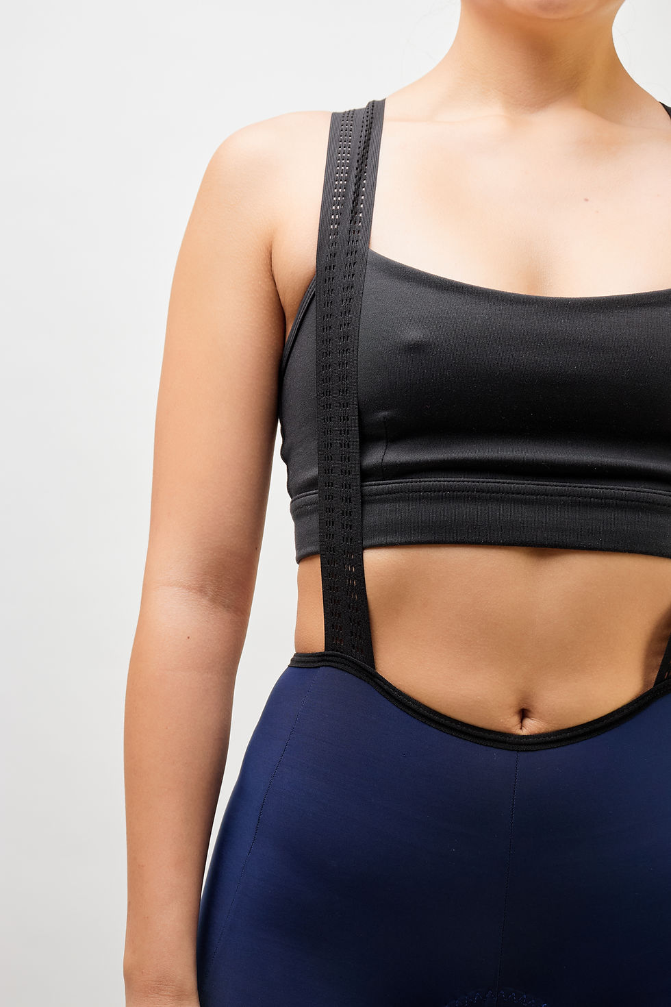 Miniatura: PANTALONETA ONIX CON CARGADERA AZUL OSCURO  FEMENINA