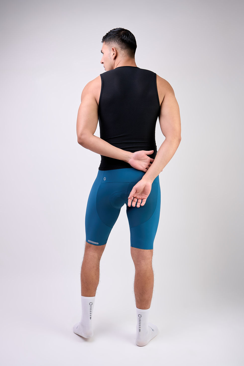 Miniatura: PANTALONETA SIN CARGADERA TUBULAR AZUL PETROLEO MASCULINO