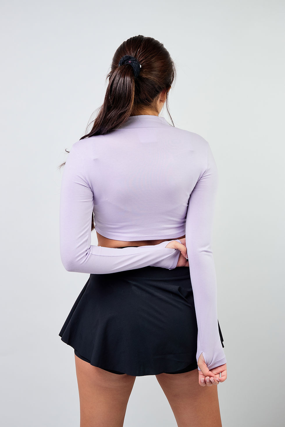 Miniatura: FALDA SHORT CURVE NEGRO