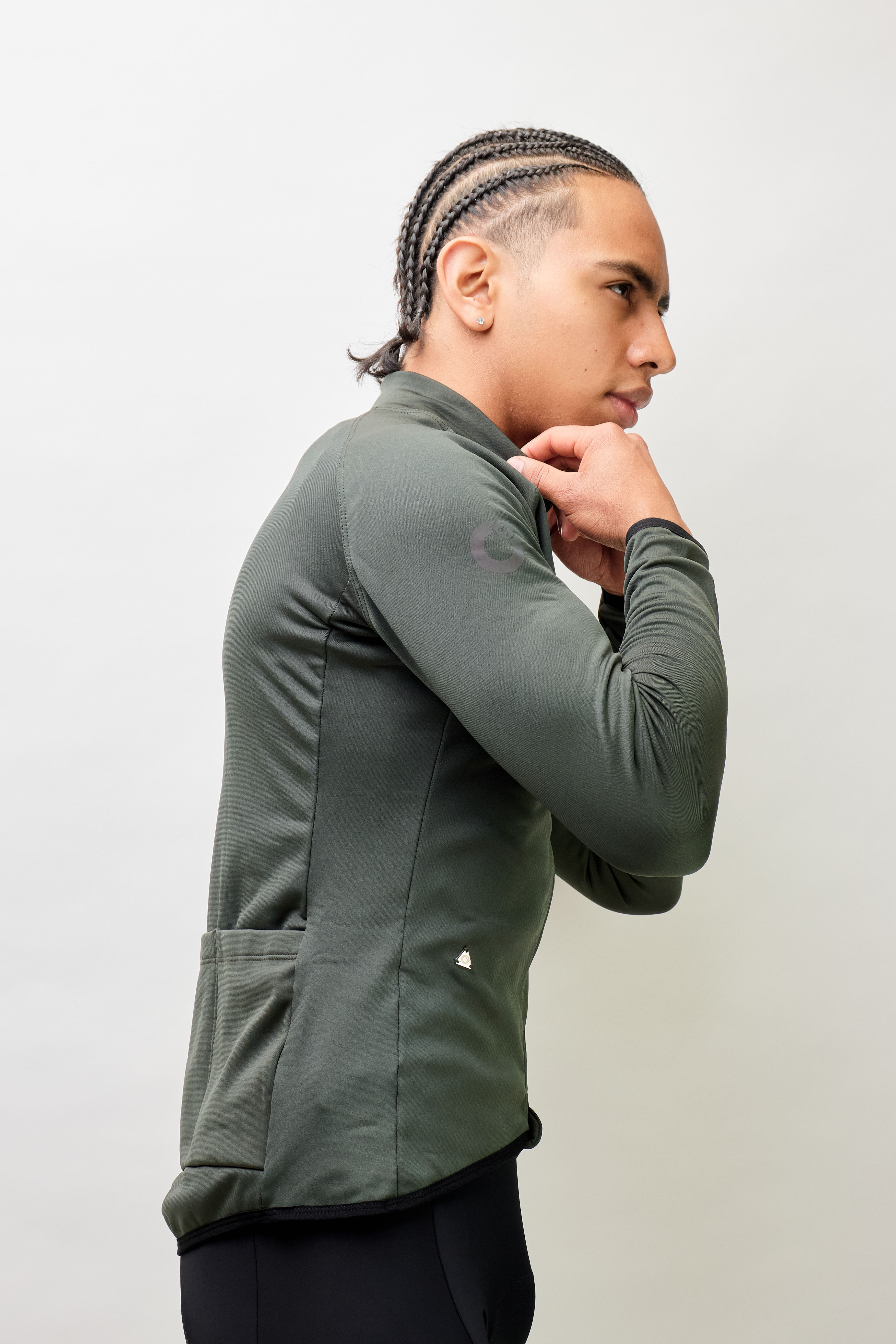 JERSEY TERMICO VERDE OLIVA MASCULINO