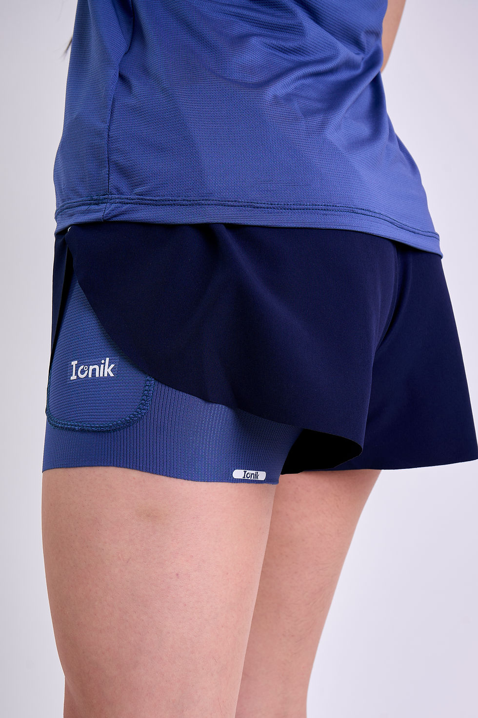 Miniatura: PANTALONETA RUNNING POCKET AZUL OSCURO