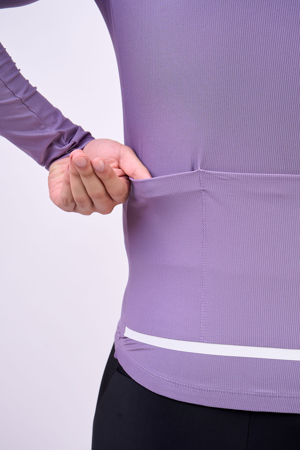 Miniatura: JERSEY START MASCULINO MANGA LARGA LILA