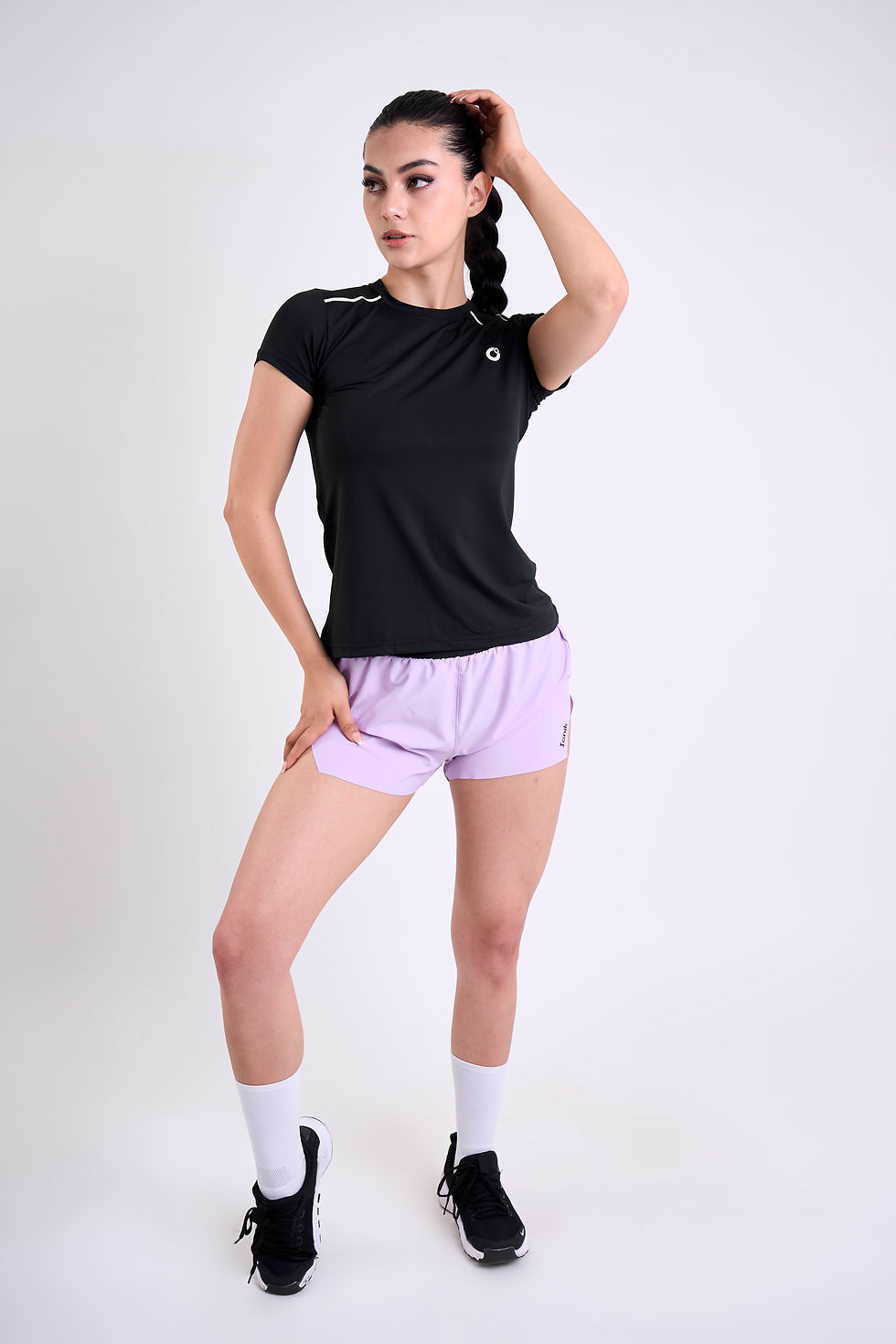 Miniatura: PANTALONETA RUN FAST DAMA LILA