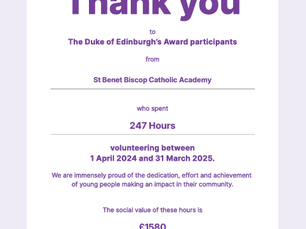 DofE - Celebrating Our Volunteers