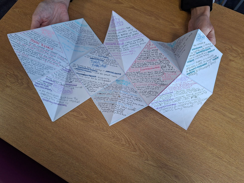 Getting creative and organising knowledge