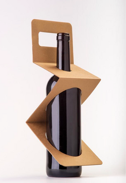 etui carton design pour une bouteille de vin - The Print Korner