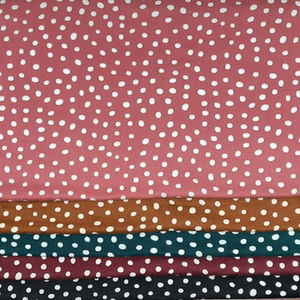 VENECIA BRUSH ESTAMPADO 9074, LUNARES DESIGUALES , LUNARES, DTY BRUSH.