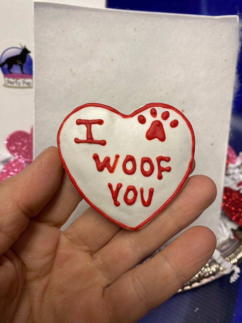 Thumbnail: Party Pup Valentine’s Day Hearts 