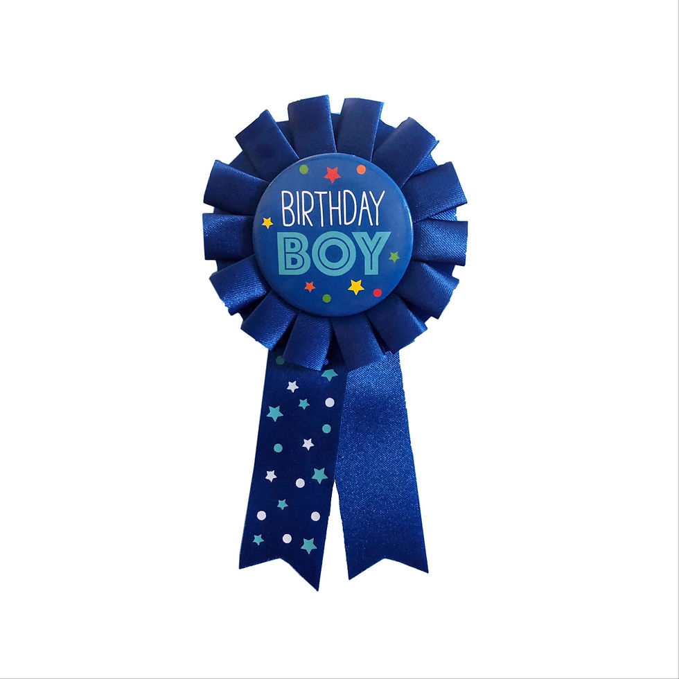 Birthday Boy Ribbon