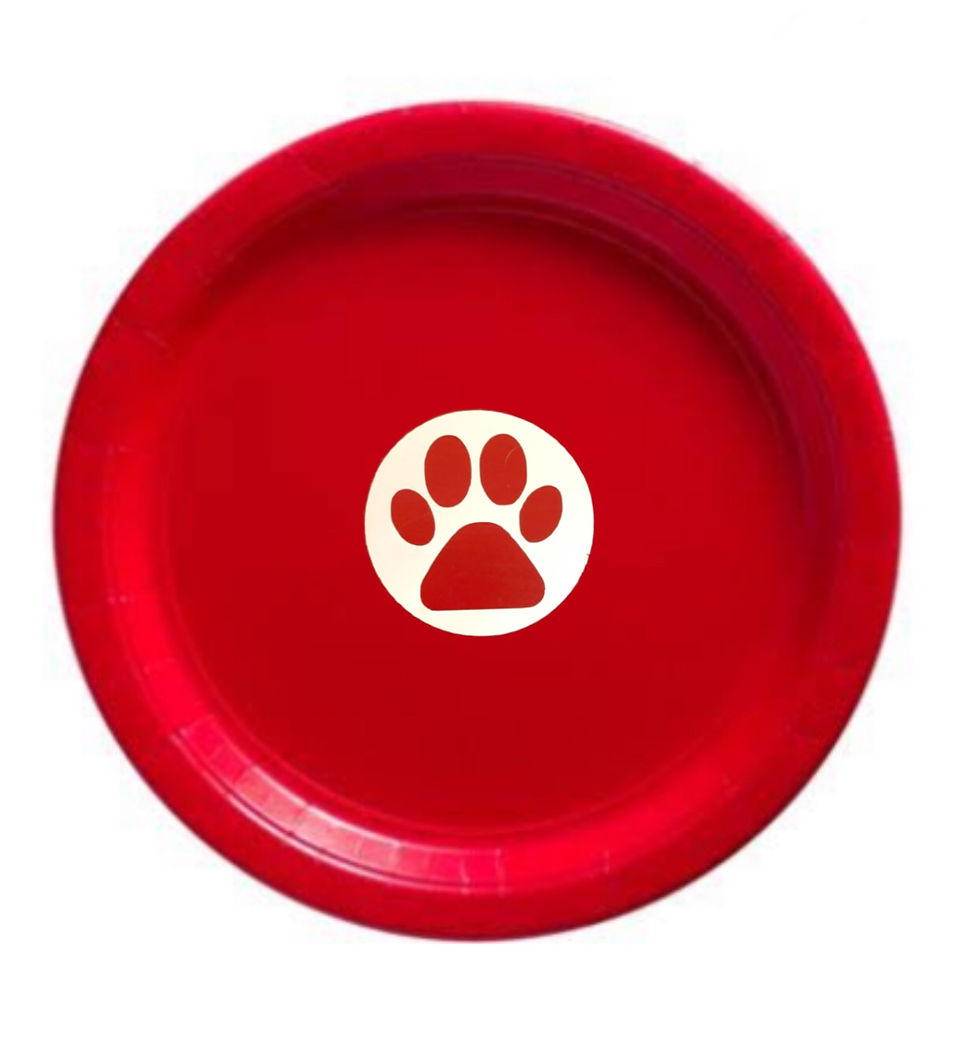 Party Pup Plates