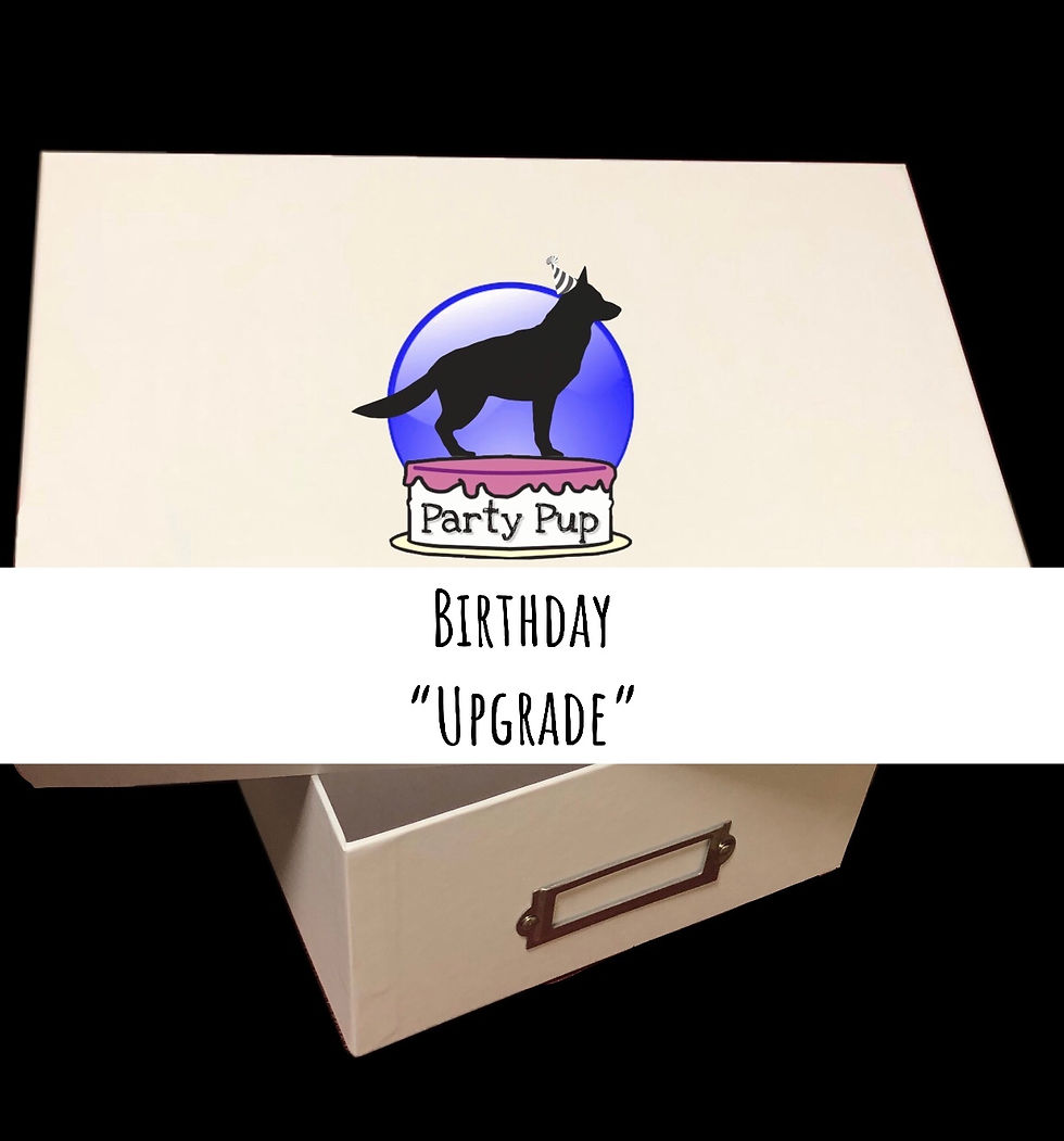 Thumbnail: Upgrade Birthday Box 6” Cake, Hat, Sign & Candle