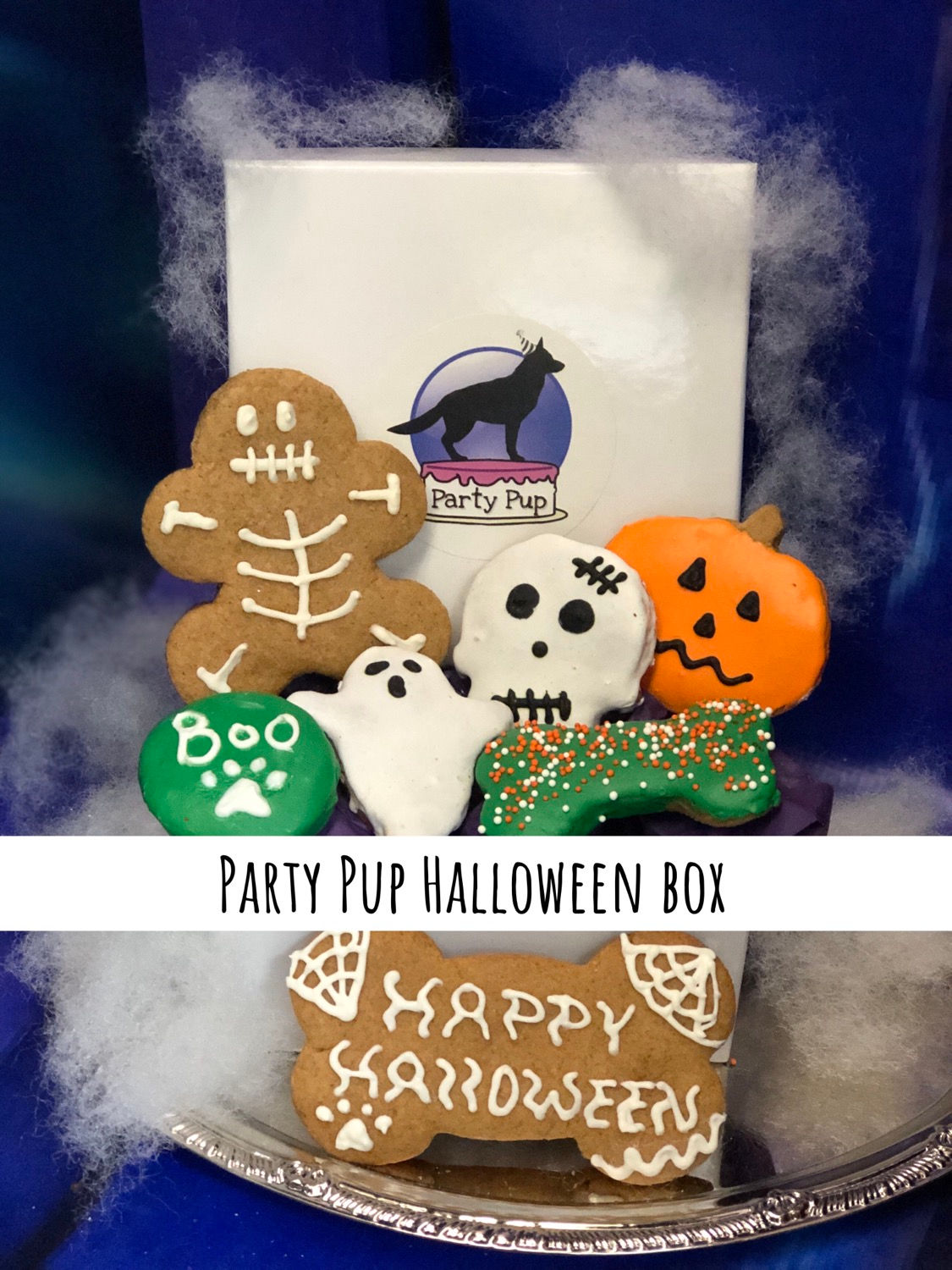Party pup Halloween box