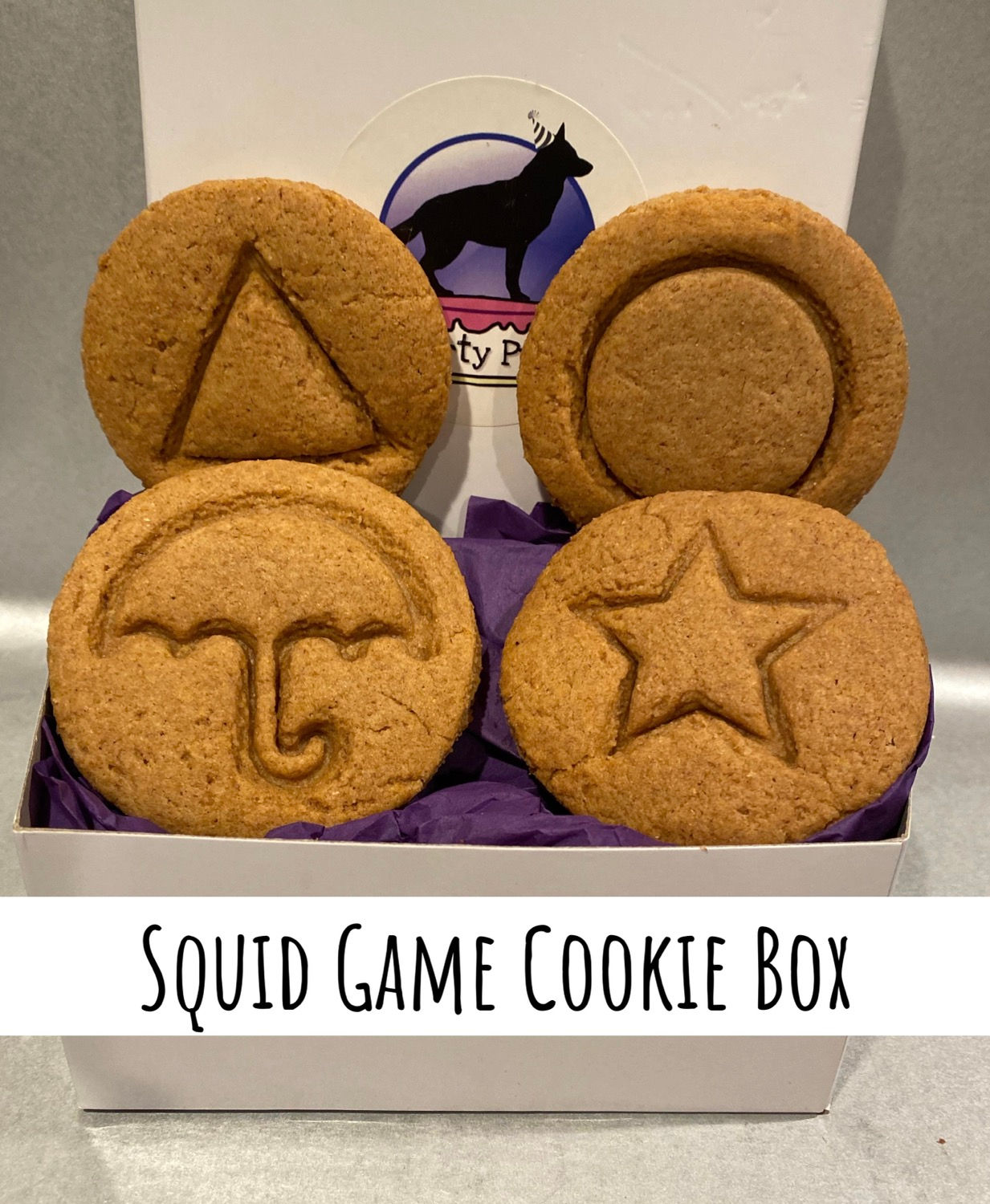 Squid Game Doggy Cookies 