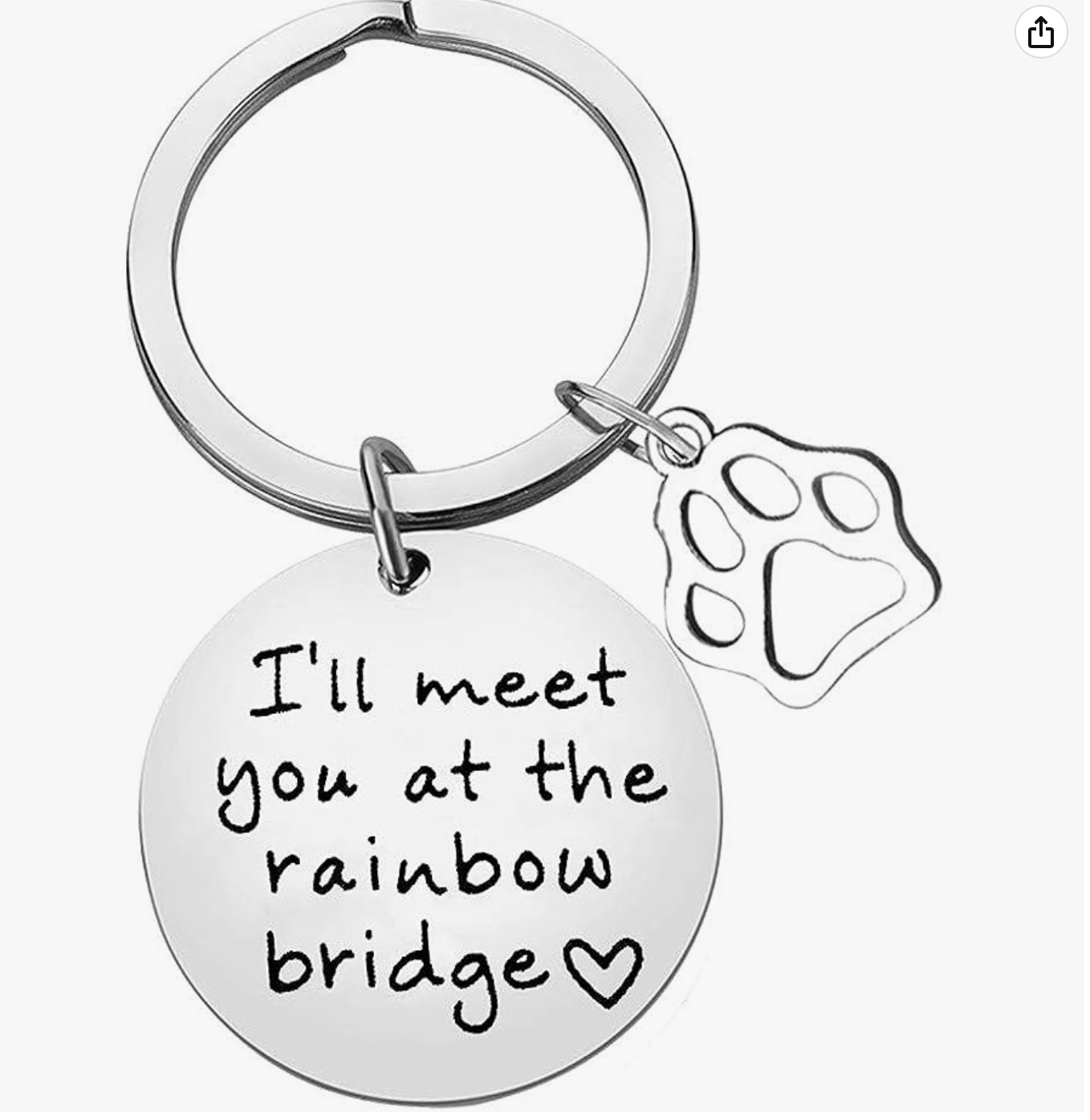 Rainbow Bridge Keychain