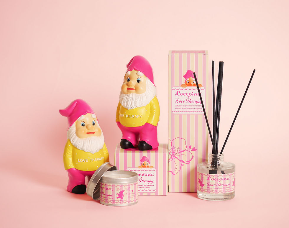 SET Love Therapy x Coccoina: Aroma diffuser and Candle