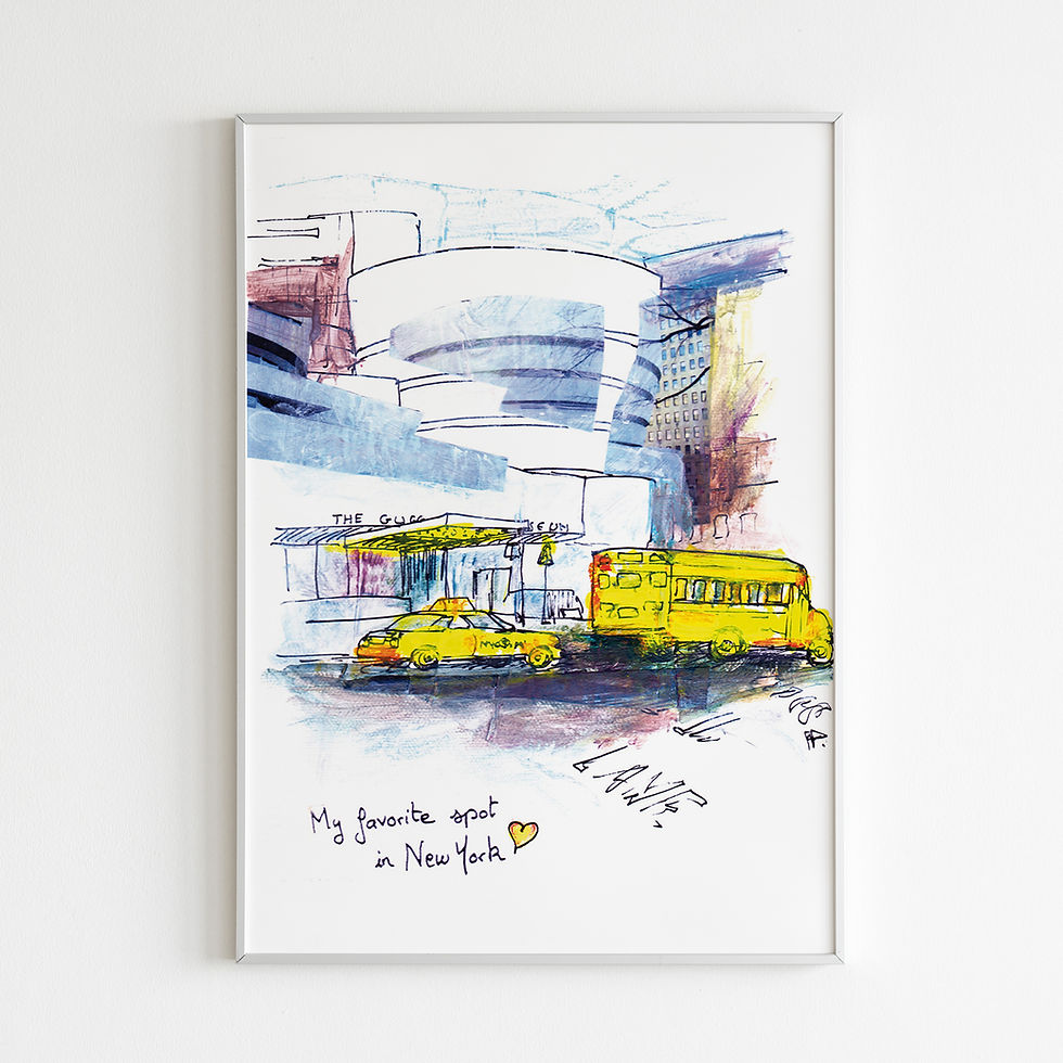 Tirage d'art A4 - The Guggenheim