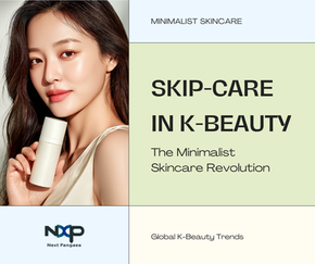 Skip-Care K-Beauty minimalist skincare concept replacing the 10-step routine with essential products